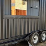 tiny home from shipping container